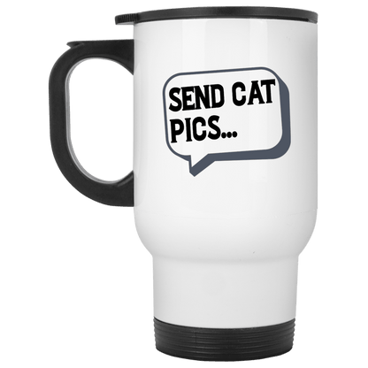 Send Cat Pics - Mugs.