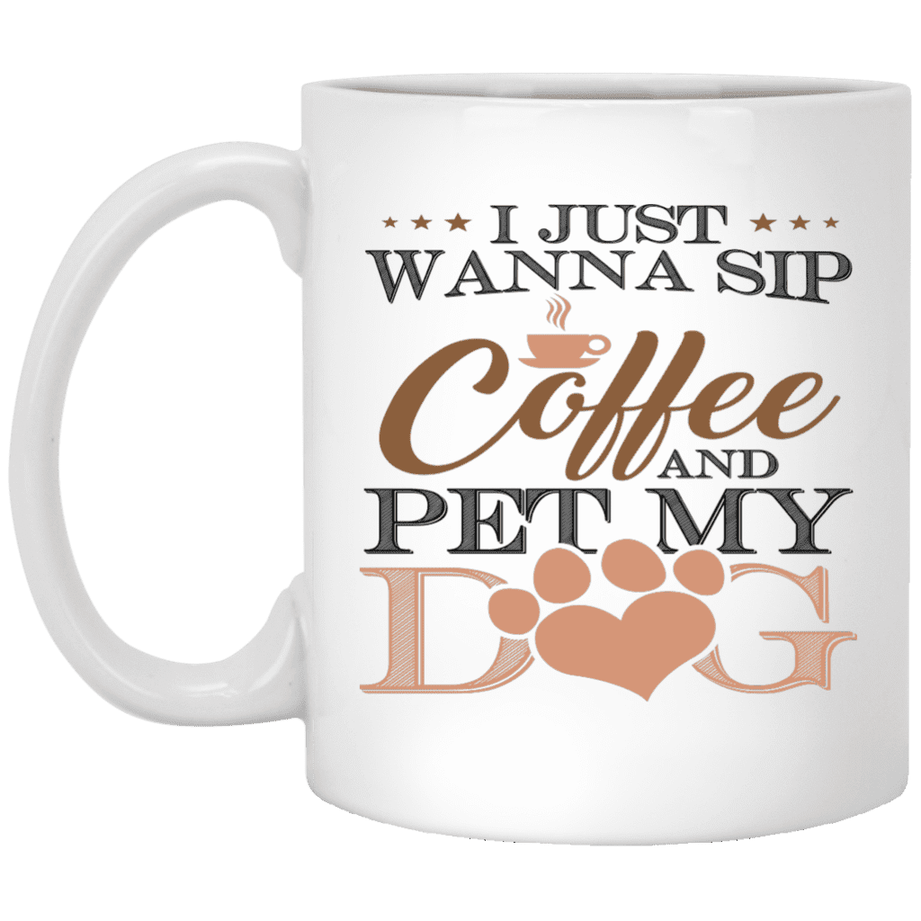 Sip Coffee Pet Dog - Mugs.