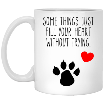 Some Things Just Fill Your Heart Cat - Mugs