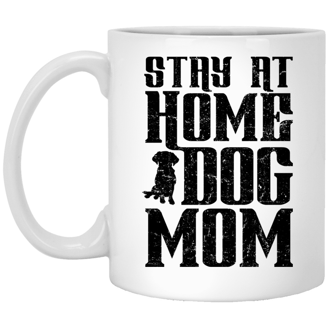Stay At Home Dog Mom - Mugs.