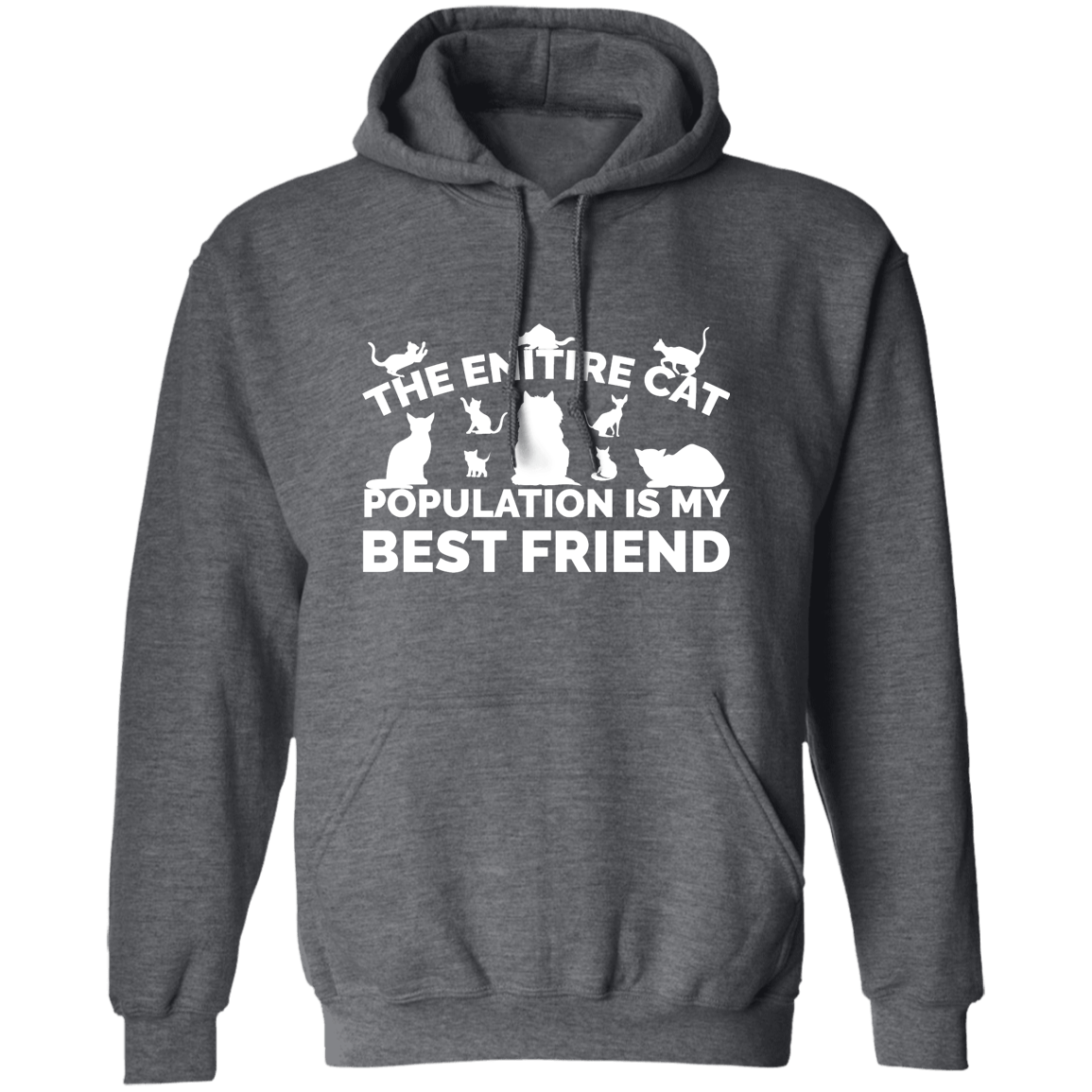 The Entire Cat Population - Hoodie.