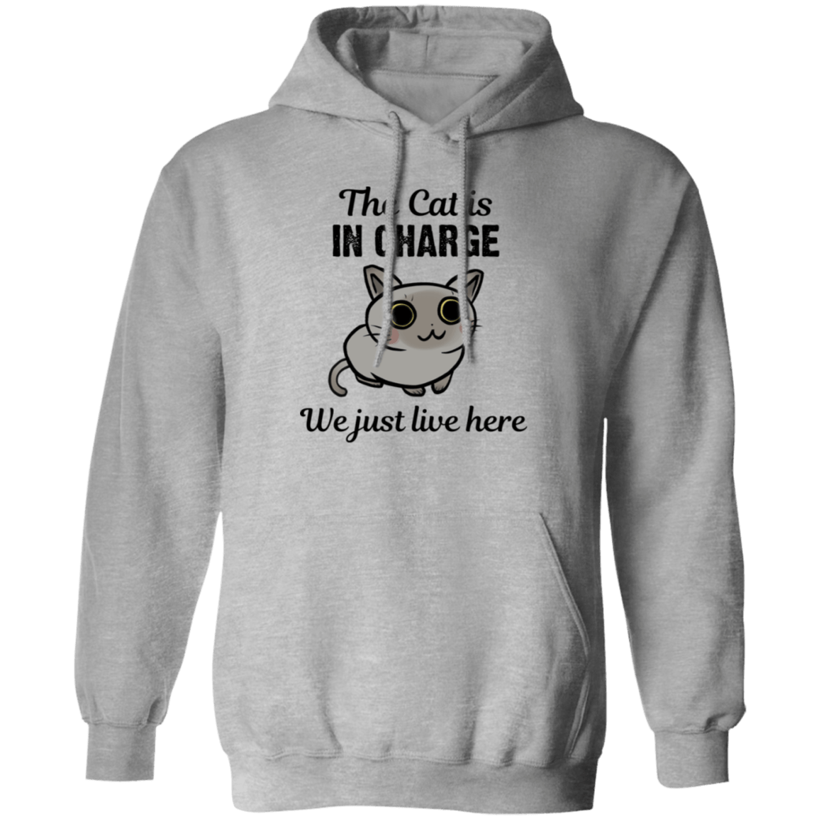 The Cat is in Charge - Hoodie.