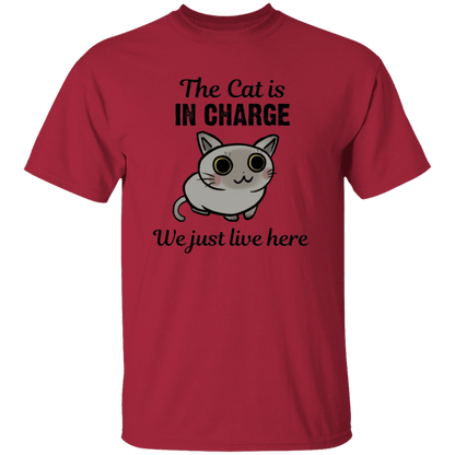 The Cat is in Charge - Youth T-Shirt.