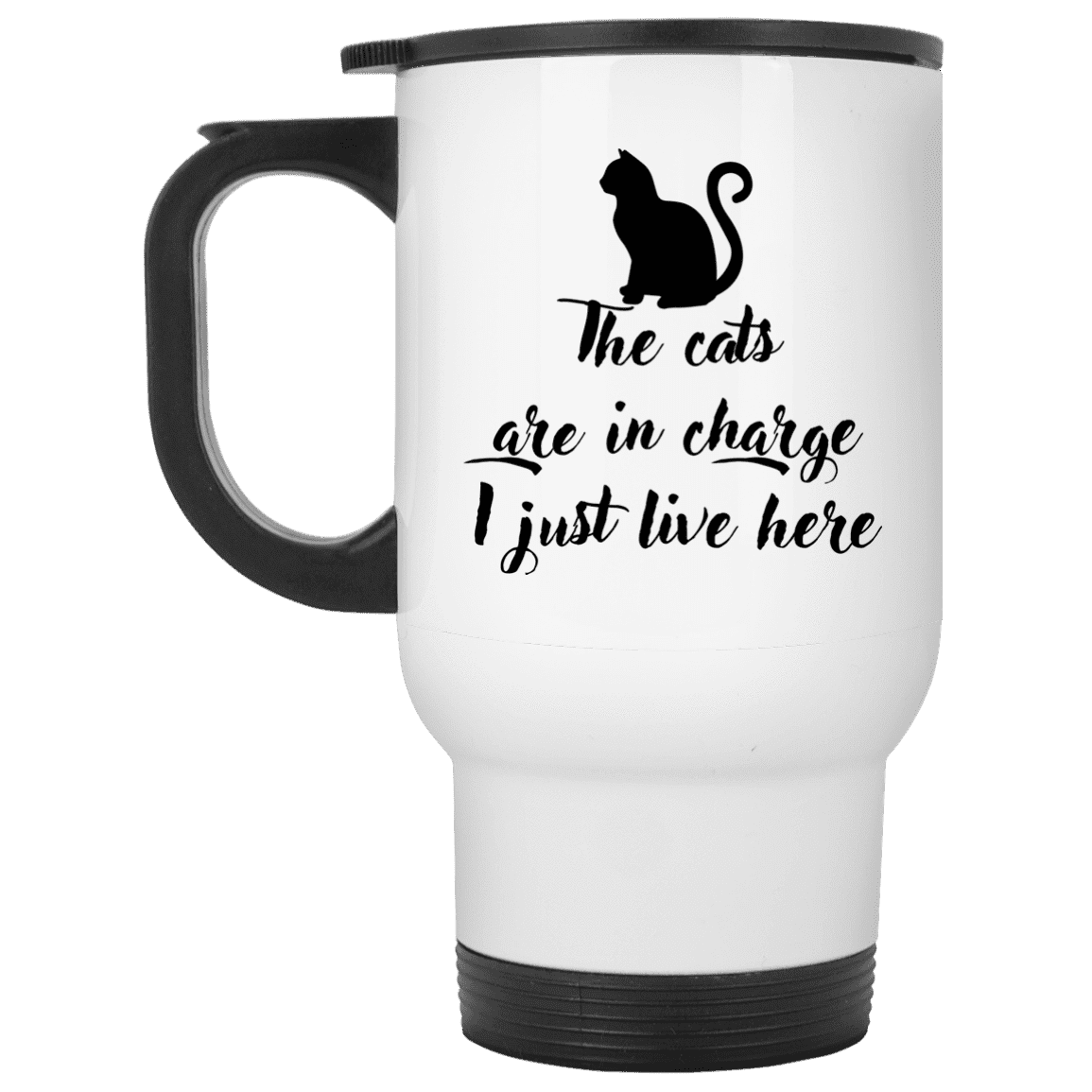The Cats Are In Charge - Mugs.