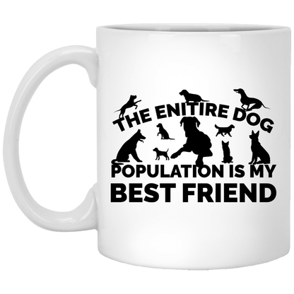 The Entire Dog Population - Mugs.