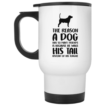 The Reason A Dog Has So Many Friends - Mugs.