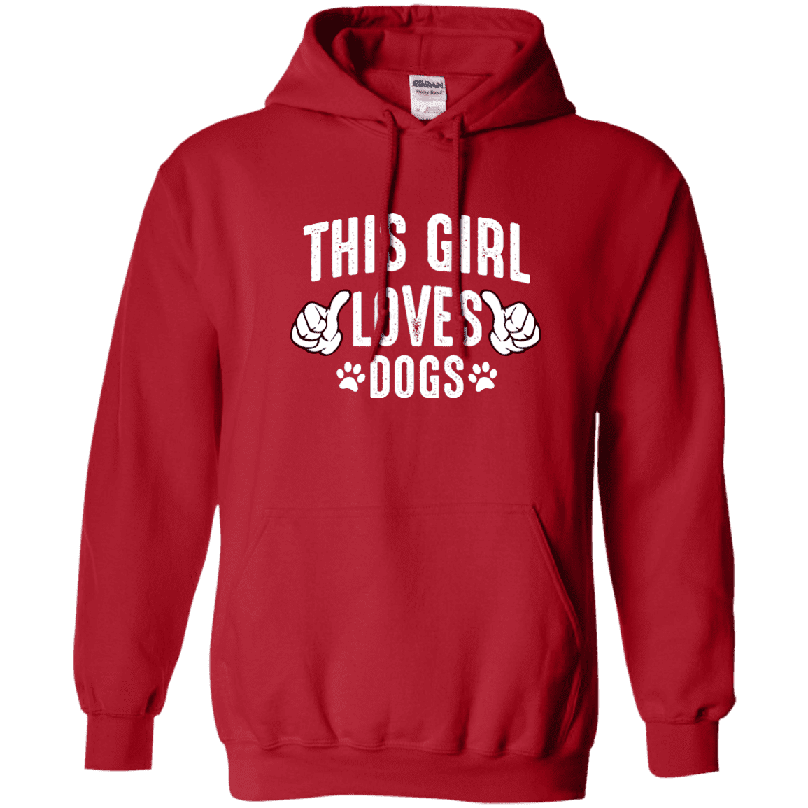 This Girl Loves Dogs - Hoodie.