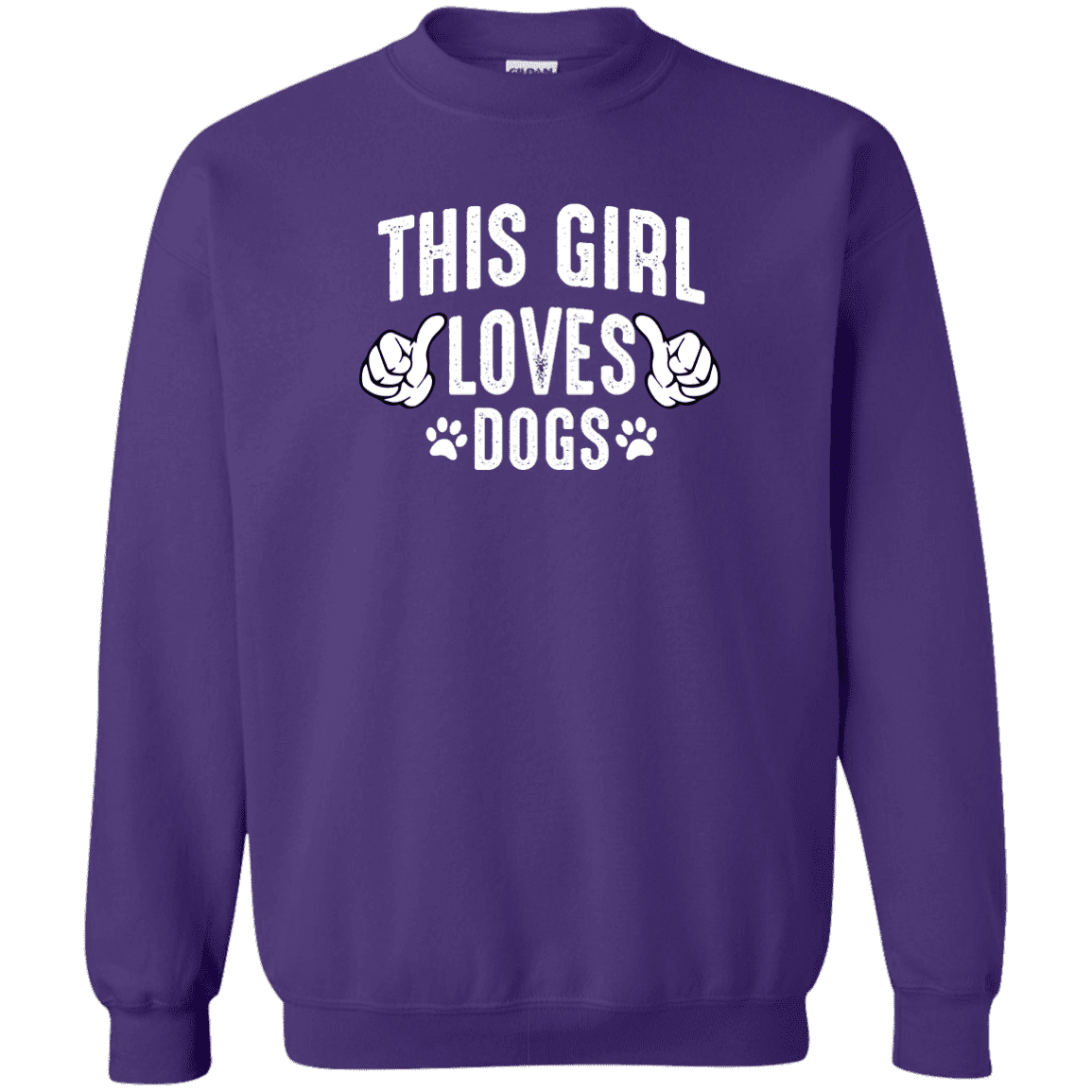 This Girl Loves Dogs - Sweatshirt.