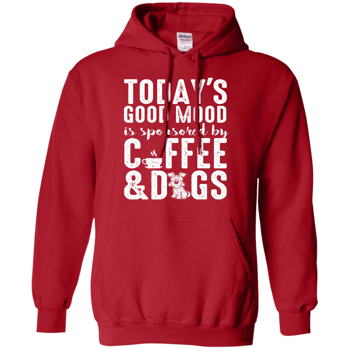 Today's Good Mood Coffee & Dogs - Hoodie – Rescuers Club