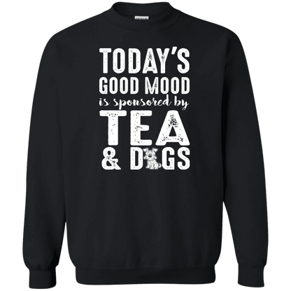 Today's Good Mood Tea & Dogs - Sweatshirt.