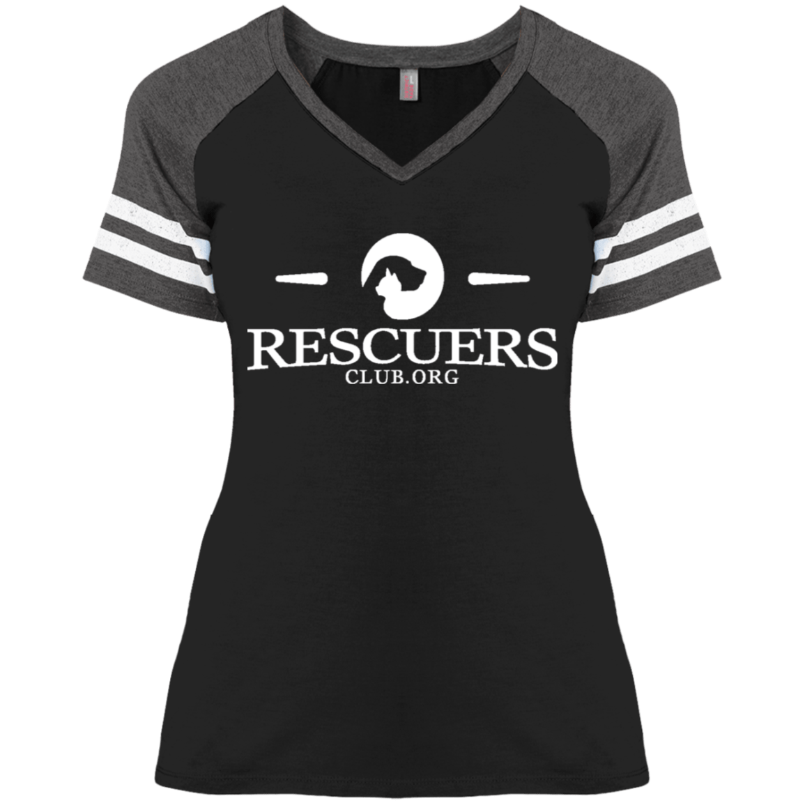 Rescuers Club Official  - Varsity Ladies V-Neck.