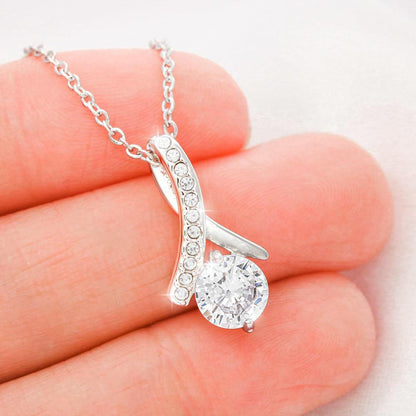 Walking In Your Footsteps - Alluring Beauty Necklace.