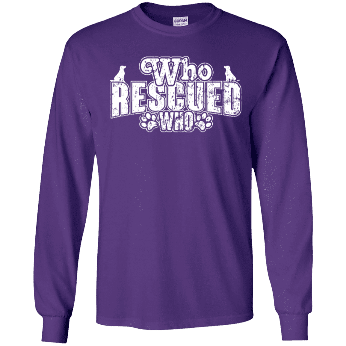 Who Rescued Who - Long Sleeve T Shirt.