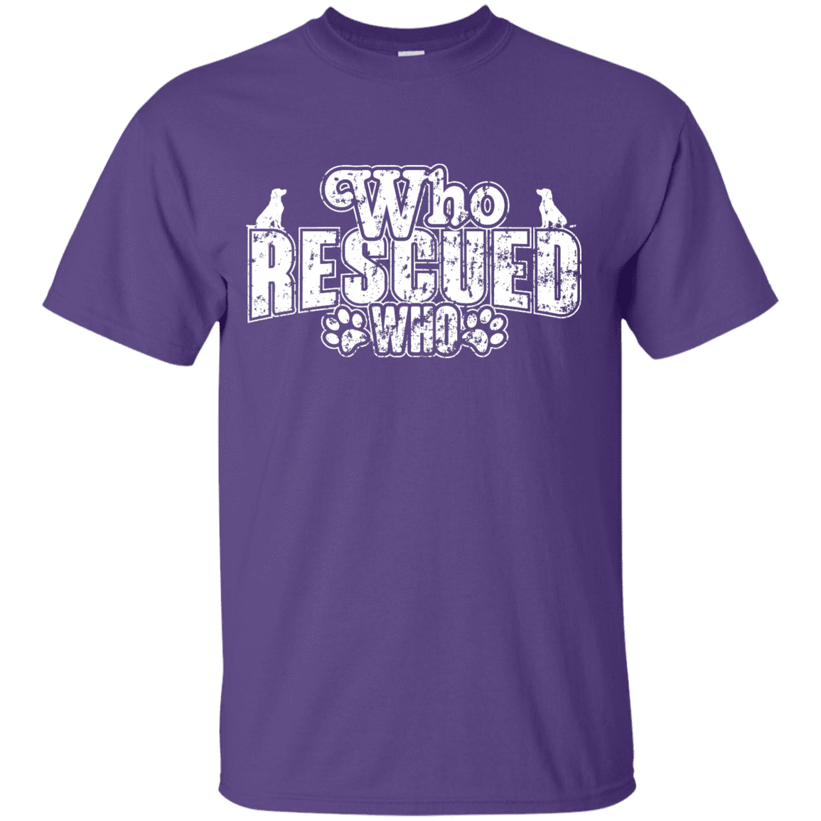 Who Rescued Who - T Shirt.