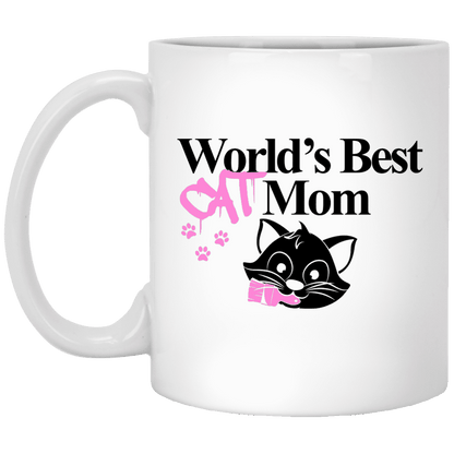 World's Best Cat Mom - Mugs.