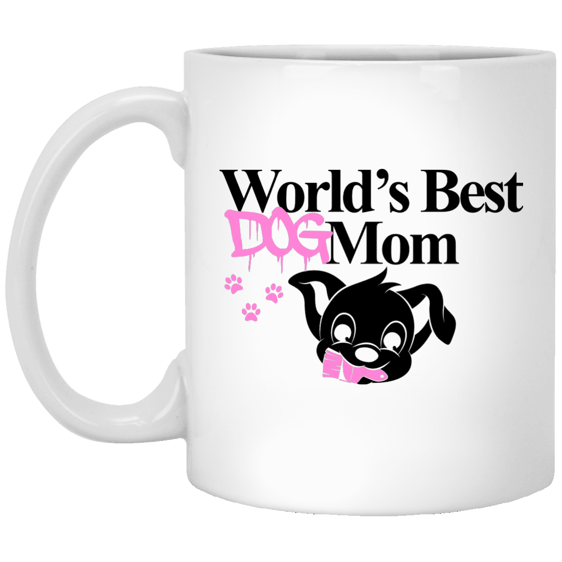 Worlds Best Dog Mom - Mugs.