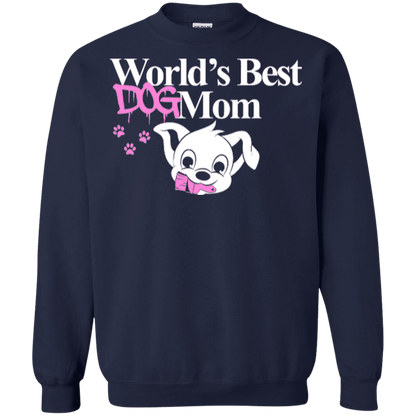 Worlds Best Dog Mom - Sweatshirt.