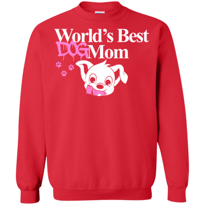 Worlds Best Dog Mom - Sweatshirt.