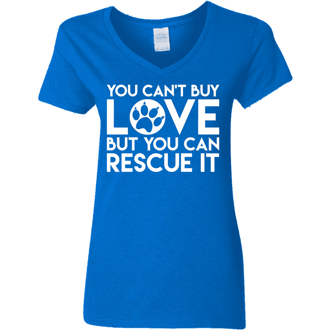 You Can't Buy Love - Ladies V Neck.